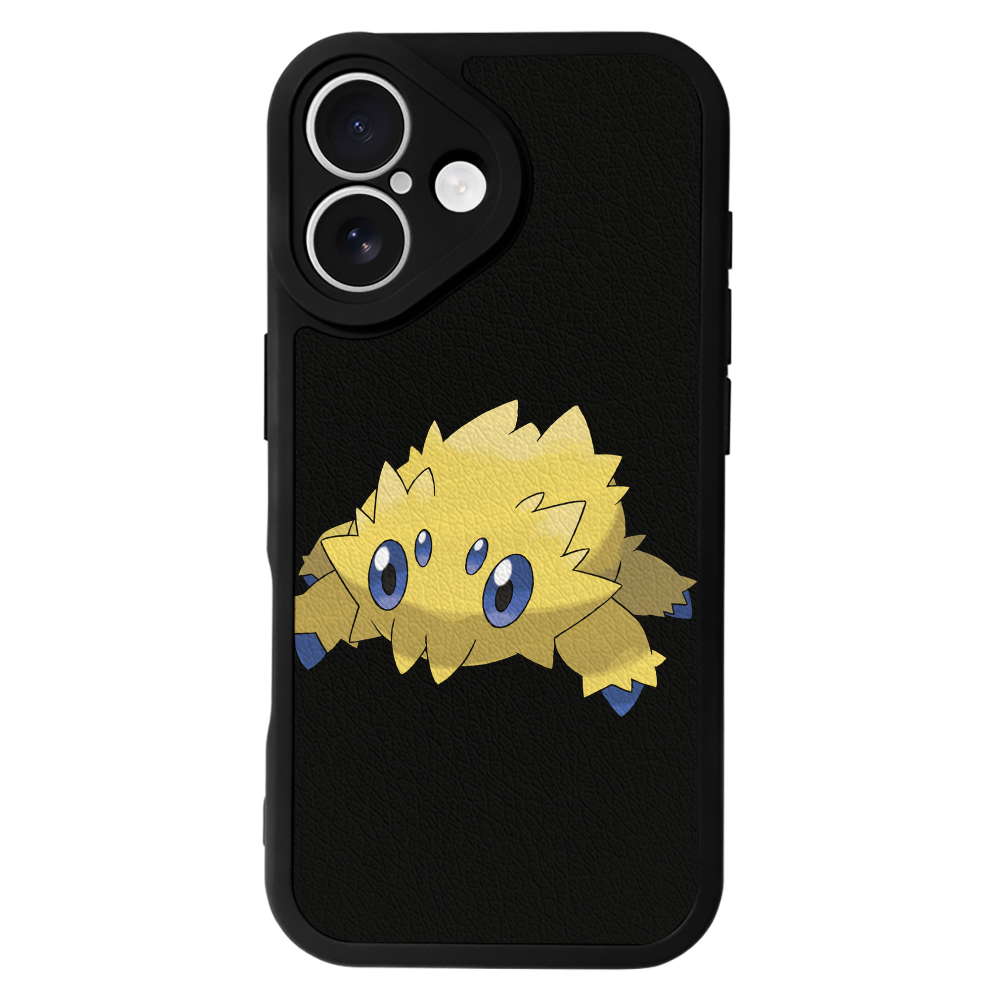 （画像用） ポケットモンスター Pokémon 【iPhone 16シリーズ対応】シリコンスマホケース（レザー調） 材質：シリコン